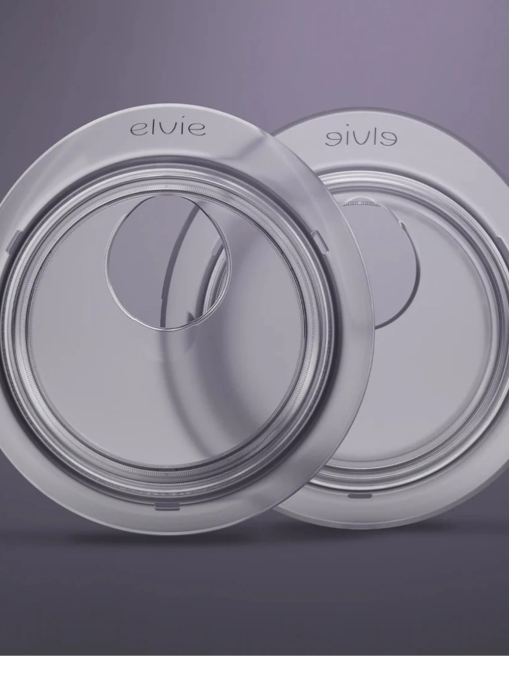 Elvie Catch Silicone Milk Collector - Clear